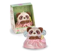 NICI Set de Peluche Mapache Rakuma de 8 cm, con Varita y Disfraz de Hada, en Caja de Regalo, 8,5 x 6,5 x 10 cm, Beis, Suave muñeco mymochi, Adorable Animal Kawaii para abrazarlo y Jugar - 62583