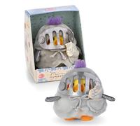 NICI Set de Peluche Periquito Chipsy de 8 cm, Caballito y Disfraz de Caballero, en Caja de Regalo, 8,5 x 6,5 x 10 cm, Beis, Suave muñeco mymochi, Adorable Kawaii para abrazarlo y Jugar - 62586