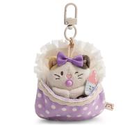 NICI Set Peluche Gato Angy 7 cm en Caja Regalo 8,5x6,5x10 cm - mymochi Lifestyle, Tendencia Kawaii, Ideal para Jugar y coleccionar | 63451