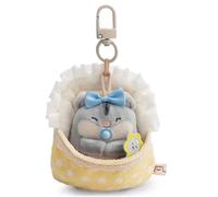 NICI Set Peluche Hámster Shai 7 cm en Caja Regalo 8,5x6,5x10 cm - mymochi Lifestyle, Tendencia Kawaii, Ideal para Jugar y coleccionar | 63455