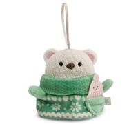 NICI Set Peluche Oso Snono 8 cm en Caja Regalo 8,5x6,5x10 cm - mymochi Lifestyle, Tendencia Kawaii, Ideal para Jugar y coleccionar | 63426