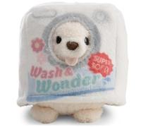 NICI Set Peluche Perro Washy 8 cm en Caja Regalo 8,5x6,5x10 cm - mymochi Lifestyle, Tendencia Kawaii, Ideal para Jugar y coleccionar | 63386