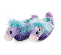 NICI Starjumper Pantuflas de Pony Talla 38-41 (L) - Cálidos Zapatos de Animales de Peluche, niñas y Adultos - Suelas Antideslizantes, Color (47853)