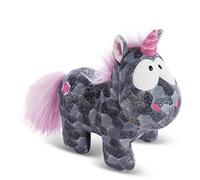 NICI-Einhorn Suave Diamond Dust 32 cm - Tiernos Juguetes de Unicornio, niños y bebés Relleno Esponjoso para abrazar y Jugar - Acogedores Animales de Peluche, Color Gris, (47652)