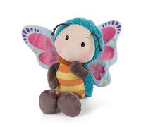 NICI- Soft Butterfly Suave Mariposa de Juguete 18 cm, Niños y Bebés Esponjoso para Jugar, Abrazar y Coleccionar - Acogedores Animales de Peluche, Color Azul (47939)
