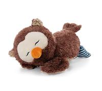 NICI Suave Muñeco del Búho Acostado Oscar 35 cm - Peluches de Búhos para Niñas, Niños y Bebés - Animales de Relleno Esponjosos de Búho para Abrazar, Jugar y Dormir - Acogedor Animal de Peluche