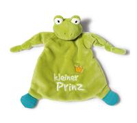 NICI Toalla de seguridad con diseño de rana 'Principito' 25 x 25 cm, paño de seguridad para bebés y niños pequeños a partir de 0 meses - Manta de seguridad para bebés y niños pequeños - 40045