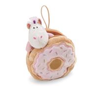 NICI Unicornio de Peluche Sweety Rainbow de 10 cm Dentro de un Donut con Lazo, Suave muñeco, Adorable Animal para abrazarlo y Jugar, Gran Idea de Regalo para niños y Personas Adultas, 61915