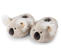 NICI- Zapatillas de Estar por casa Koala Karbor, 36-39 (M), Gris, cálidas, de Pelo, para niños y Personas Adultas, con diseño de Animal y Suela Antideslizante, 62342, Color