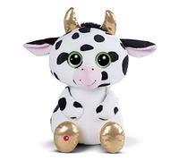 NICIE- GLUBSCHIS Vaca Moolon, Peluche 45cm Green, Color Gris (47828)