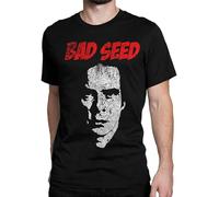 Nick Cave Bad Seed T-Shirt, Cotton tee, Men's Black