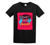 Nick Cave Midnight Man Unisex Cotton tee Shirt Men's Black T-Shirt XXL