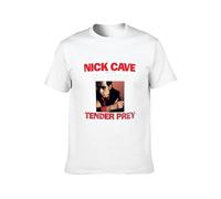Nick Cave Tender Prey Tracks Unisex Cotton tee Shirt Men's White T-Shirt XXL