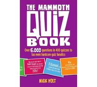 Nick Holt The Mammoth Quiz Book (Tapa blanda) Mammoth Books (Importación USA)