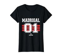 Nick Madrigal 01 Chicago Baseball Fan MLB Players Camiseta, Mujer, Negro, 3XL