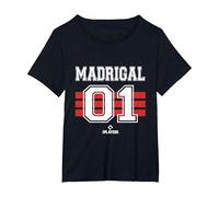 Nick Madrigal 01 Chicago Baseball Fan MLB Players Camiseta, Mujer Tallas Grandes, Negro, 4XL Grande