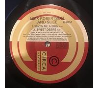 NICK ROBERTSON AND SLICE - SHOW ME A SIGN 12" SINGLE UK CIRCA 1990