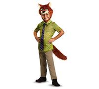 Nick Wilde Classic Zootopia Disney Costume, Small/4-6