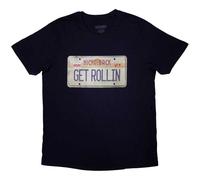Nickelback - Camiseta Matrícula de Coche para Adultos Unisex (XL) (Azul Marino)