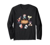 Nickelodeon 90s Icons Pastel Splash Retro Character Lineup Manga Larga