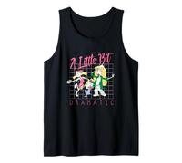 Nickelodeon A Little Bit Dramatic 90s Cartoon Girls Camiseta sin Mangas