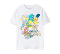 Nickelodeon Camiseta Classic 90's de Manga Corta para Hombre (NS7236)