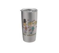 Nickelodeon Hey Arnold! Gerald Y Arnold Vaso térmico de acero inoxidable de doble pared