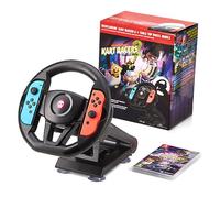 Nickelodeon Kart Racers 2 & oficial Numskull Joy-Con volante Deluxe Bundle - Juego oficial de Nintendo Switch con accesorios de mesa para volante para la consola del conmutador
