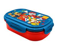 Nickelodeon Kids Licensing - Sandwichera Infantil con Cubierto La Patrulla Canina, Caja Porta Bocadillos para Niños, Diseño Resistente y Fácil de Usar