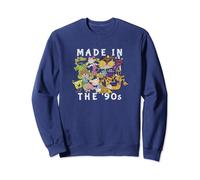 Nickelodeon Made In The 90's Faded Character Collage Sudadera