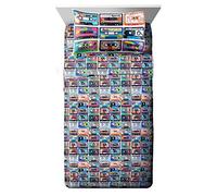 Nickelodeon Nick the 90' s Mix Tape 3 Piece Twin Sheet Set