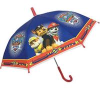 Nickelodeon Paraguas de la Patrulla Canina para niños, PVC, resistente al viento, 45 cm, Blue, Cúpula