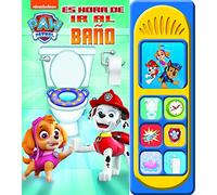 Nickelodeon: PAW Patrol - Es Hora de ir al Baño - Libro con 7 Botones de Sonidos - PI Kids (Patrulla Canina) (LSD)