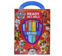 Nickelodeon Paw Patrol: Ready, Set, Roll! 12 Board Books (My First Library)