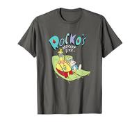 Nickelodeon Rocko's Modern Life Heffer And Rocko Tanning Camiseta