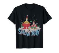 Nickelodeon Rockos Snow Day Todos los Personajes Camiseta