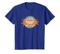 Nickelodeon Studios Crew Logo Camiseta, Niños, Azul Real, 2 años