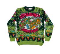 Nickelodeon Teenage Mutant Ninja Turtles Cowabunga Knitted Christmas Jumper