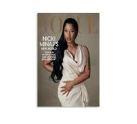 Nicki Minaj Queen - Póster artístico antisalpicaduras para sala de estar y dormitorio, pinturas colgantes adecuadas para múltiples escenarios, sin necesidad de perforar, fácil de instalar, adecuado