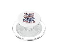 Nick's Garage Hotrod Classic Rides Diseño Envejecido PopSockets PopGrip para MagSafe