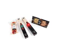NICO JAMONES - Caja Ibérica Gourmet. Una selección de lomo, embutidos y quesos gourmet que celebra la esencia del sabor ibérico. 1.3Kg