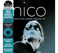NICO - LIVE AT THE LIBRARY THEATRE ´80 (LIMITED CRYSTAL CLEAR BLUE) RSD 2023 LP [Vinilo]