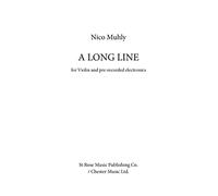 Nico Muhly-A Long Line - Violín electrónico y audio en línea