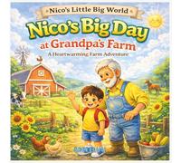Nico’s Big Day at Grandpa’s Farm: A Heartwarming Farm Adventure for Kids About Nature, Animals, and Family (Nico’s Little Big World)