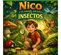 Nico y el mundo secreto de los insectos: Descubre como tu casa está llena de vida: insectos, arañas y pequeños mundos invisibles. Perfecto para pequeños exploradores.