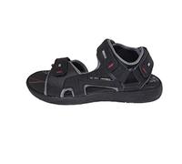 NICOBOCO Sandalia Deportiva/Hombre Téxtil/Cierre Fácil/Color Negro/Modelo Kobian/Talla 47