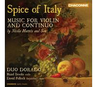 Spice of Italy - Music for Violin and Continuo by Nicola Matteis and Son