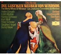 Nicolai: Die lustigen Weiber von Windsor (Gesamtaufnahme: Berlin 1976) [Vinyl Schallplatte] [3 LP Box-Set]