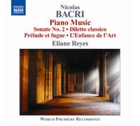 Nicolas Bacri Nicolas Bacri: Piano Music (CD) Album (Importación USA)