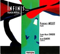Nicolas : Infinis - Oeuvres pour piano, violon et clarinette